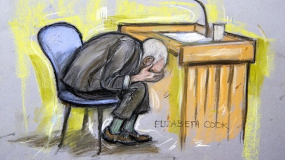 Mick Philpott collapses and breaks down in court