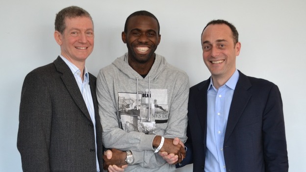 Fabrice Muamba leaves hospital after a cardiac arrest last month