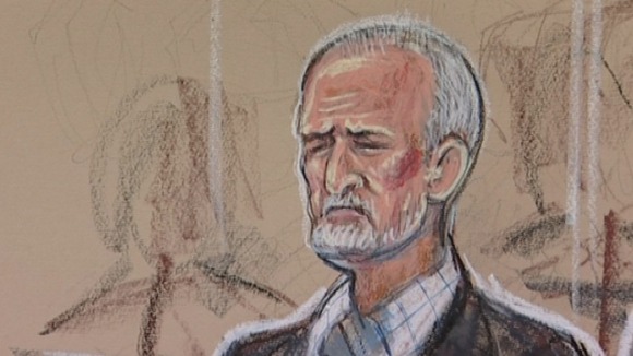 Mick Philpott in the dock