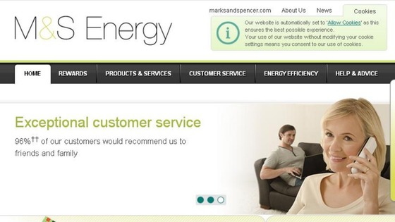 SSE was also operating under the brand name M&S Energy