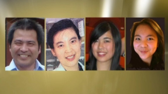 The Ding family from Northampton murdered in April last year
