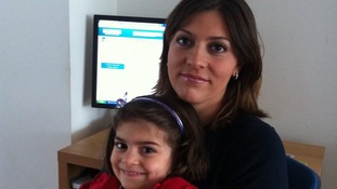Ezgi Kivilcim and her daughter Almeira are hoping for their first choice school