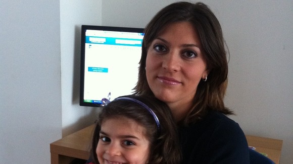 Ezgi Kivilcim and her daughter Almeira are hoping for their first choice school