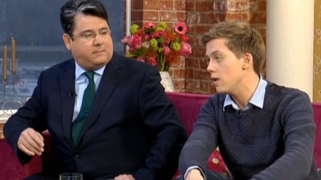 Editor of the Guido Fawkes blog Paul Staines and Independent columnist Owen Jones
