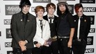 Keir Kemp (far right) is a vocalist and guitarist with Fearless Vampire Killers