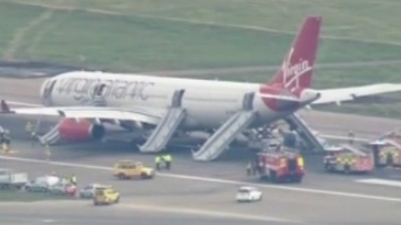 Emergency landing at Gatwick