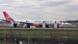 Virgin Atlantic Airbus A330 made an a full emergency landing amid reports of a small fire on board. 