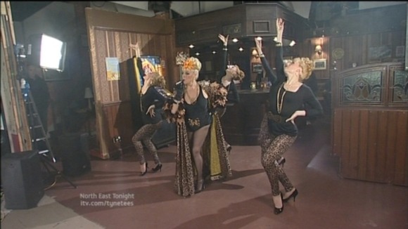 Julie Goodyear dancing