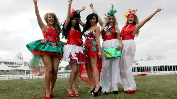 Ladies Day The Grand National Liverpool