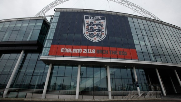 Wembley Stadium is the home of English football