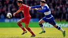 Southampton's Steve Davis and Reading's Danny Guthrie