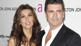 Simon Cowell and Mezhgan Hussainy