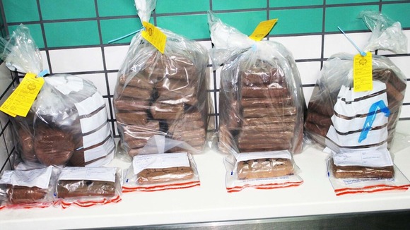 Coccaine recovered from a van has led to the biggest drug seizure since the unit started in 2008.