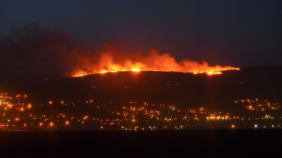 Dry weather led to a number of fires across Wales