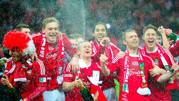 Players celebrating