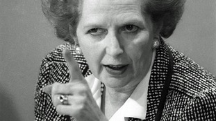 Margaret Thatcher in 1984.