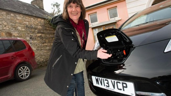 Resident with car