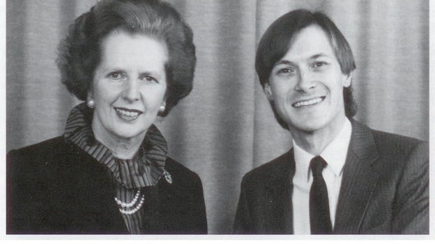 David Amess with Baroness Thatcher