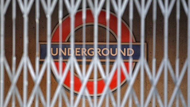 Closed tube station.