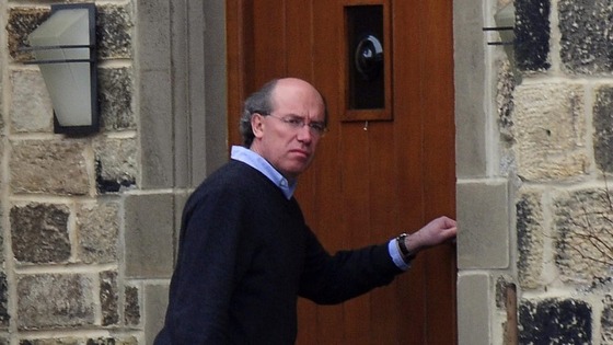 Sir James Crosby at his home near Harrogate