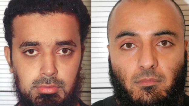 (Left to right) Bahader Ali and Mohammed Rizwan