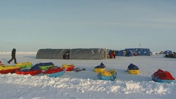 Camp Barnoe - the world's most northerly research base