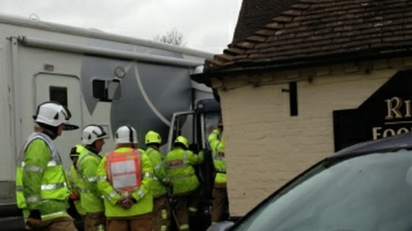 Lorry crash