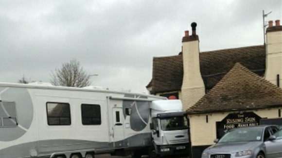Lorry crash