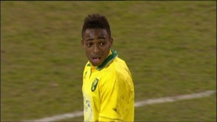 Reece Hall-Johnson, who scored Norwich's first leg winner against Nottingham Forest in the FA Youth Cup semi-finals