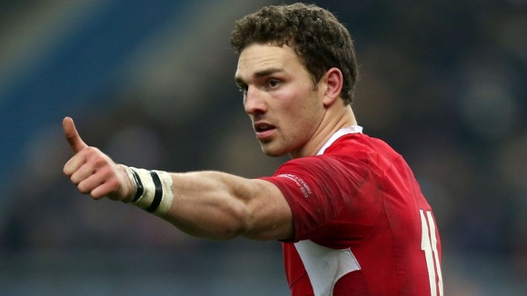 Wales winger George North, who is joining Northampton Saints in the summer