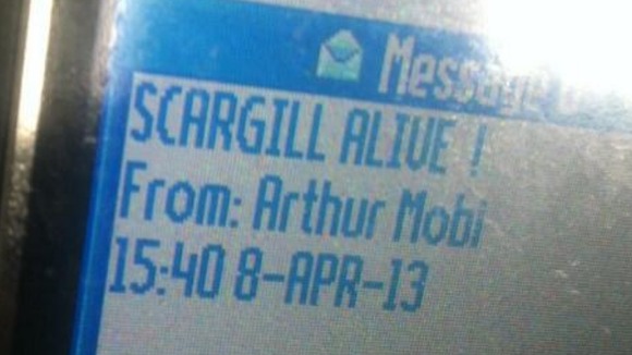 The response from Arthur Scargill after learning of Margaret Thatcher's death