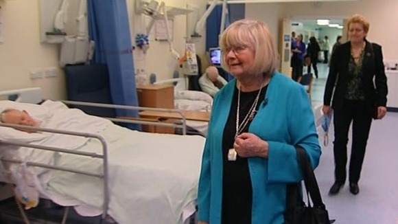 Ann Clywd on her first fact-finding visit to a hospital