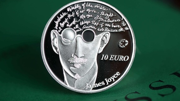 Limited addition James Joyce collector coin