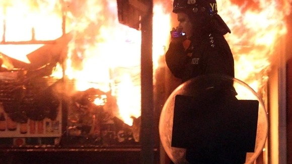 Officers are being trained to deal with situations such as riots