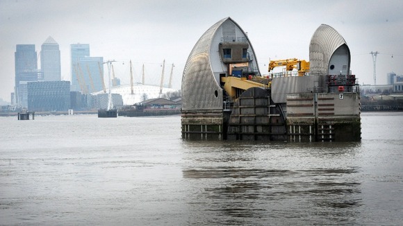 The Thames Barrier will be less effective at protecting London from storm surges as sea levels rise