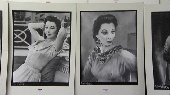 Pictures taken by the society photographer Angus McBean, are being sold at auction in Bury St Edmunds today