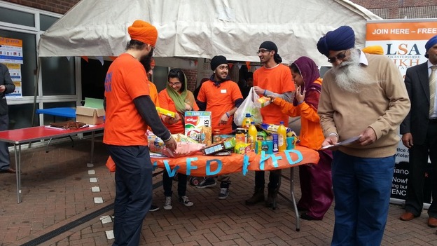 A Vaisakhi food drive has been taking place in Leicester