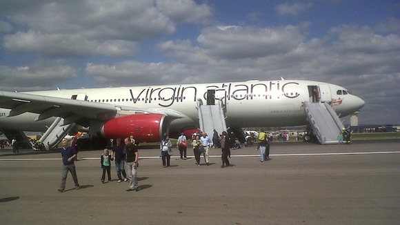 Virgin plane
