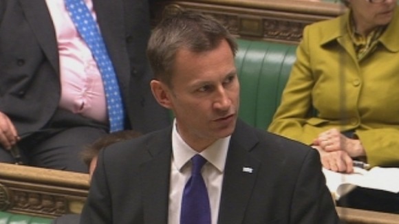 Health Secretary Jeremy Hunt.