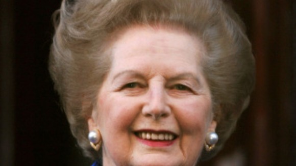 Lady Thatcher pictured in London in 2005