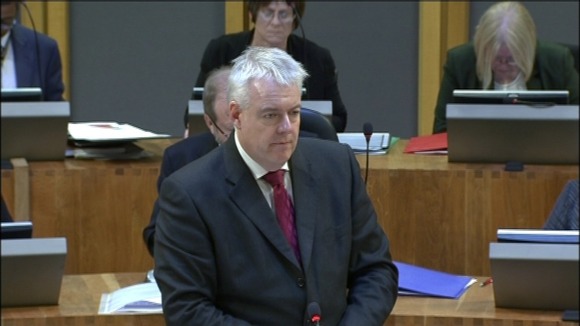 First Minister Carwyn Jones AM