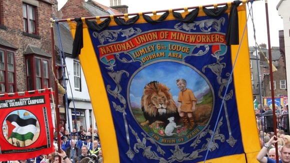 Durham Miners say their event was organised before Margaret Thatcher's death.