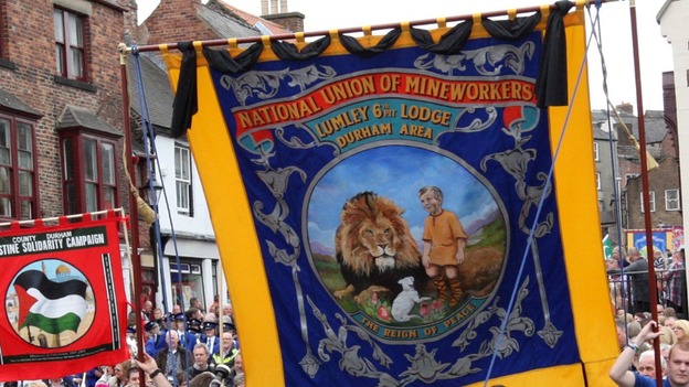Durham Miners say their event was organised before Margaret Thatcher's death.