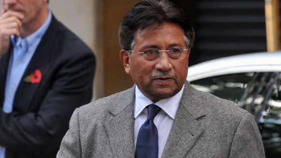 Former Pakistan President Pervez Musharraf pictured in London in 2009.