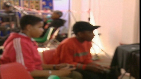 Youths at a club