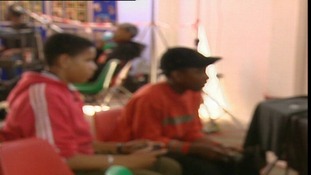 Youths at a club