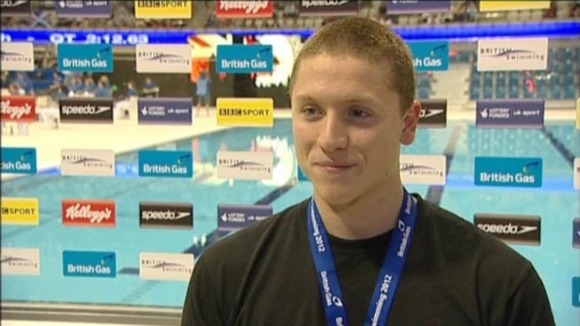 Essex swimmer Poberto Pavoni