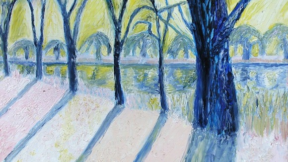 One of the 'Tree Studies' up for auction on 2nd May.