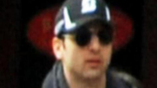 The FBI have released this new CCTV picture of a suspect they wish to trace in connection with the Boston Marathon blasts.