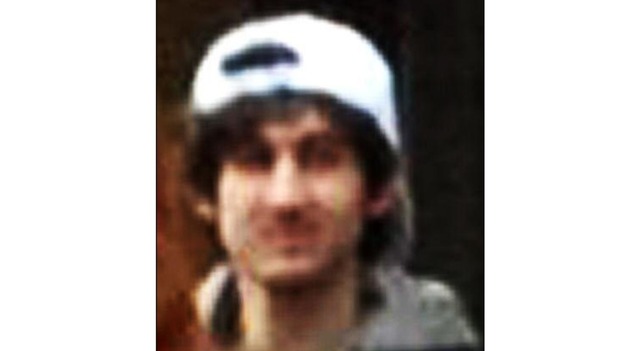 The FBI have released this new CCTV picture of a suspect they wish to trace in connection with the Boston Marathon blasts.